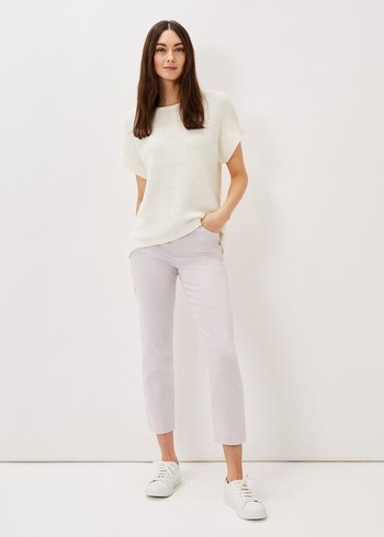 Phase Eight Ramona Straight Leg Jeans White Australia | IU4326570